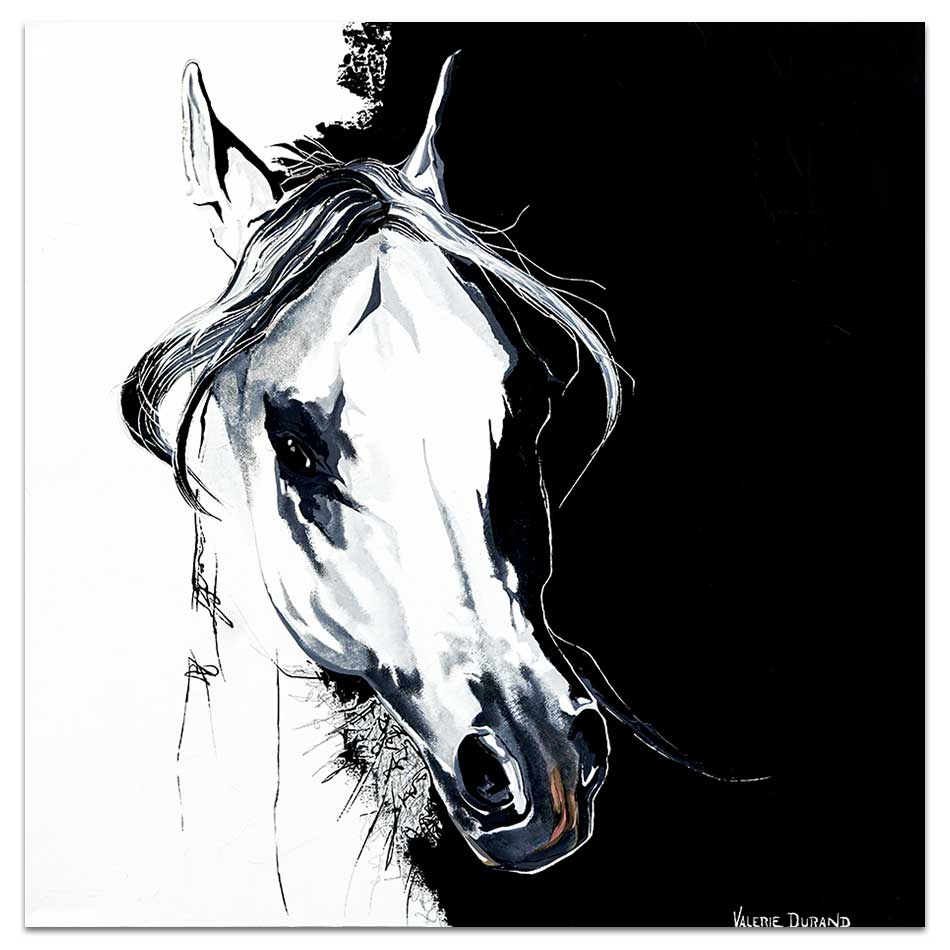 peinture-carre-valerie-Durand-cheval